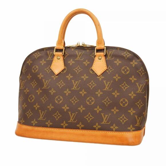 LOUIS VUITTON Authentic Brown Monogram Alma Bag